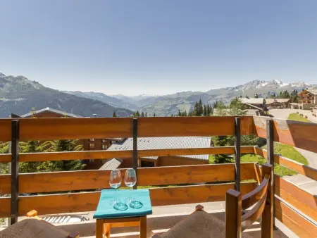 Studio confortable proche des pistes avec balcon à La Rosière - Photo 5