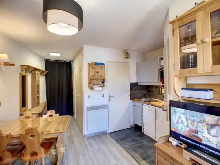 Studio cabine 4 pers ski aux pieds, Les Belleville : photo 2
