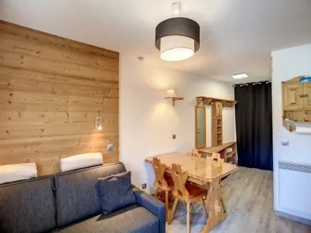 Studio cabine 4 pers ski aux pieds, Les Belleville : photo 5