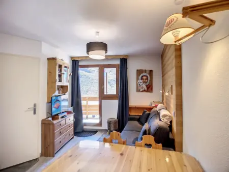Studio cabine 4 pers ski aux pieds, Les Belleville : photo 6