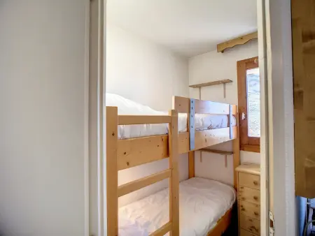 Studio cabine 4 pers ski aux pieds, Les Belleville : photo 11