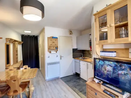 Studio cabine 4 pers ski aux pieds, Les Belleville : photo 12