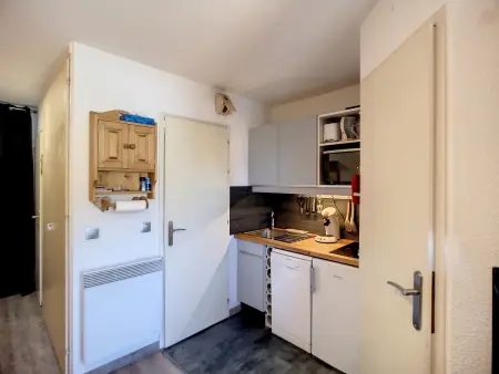 Studio cabine 4 pers ski aux pieds, Les Belleville : photo 13