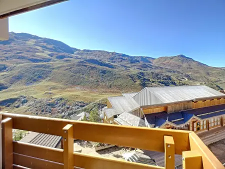 Studio cabine 4 pers ski aux pieds, Les Belleville : photo 15