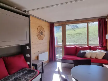 Studio 26 m² vue piste, skis aux pieds à Plagne Aime 2000 : photo 3