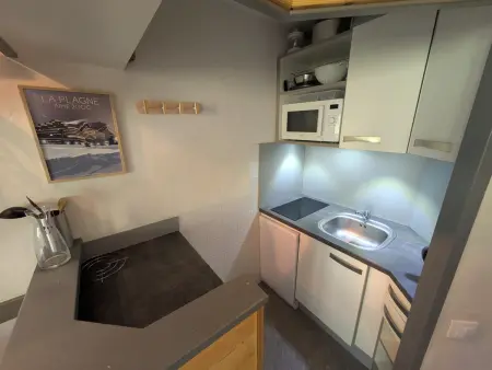 Studio 26 m² vue piste, skis aux pieds à Plagne Aime 2000 : photo 5