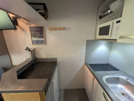 Studio 26 m² vue piste, skis aux pieds à Plagne Aime 2000 : photo 6