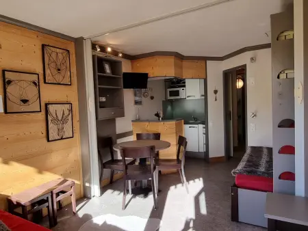 Studio 26 m² vue piste, skis aux pieds à Plagne Aime 2000 : photo 7