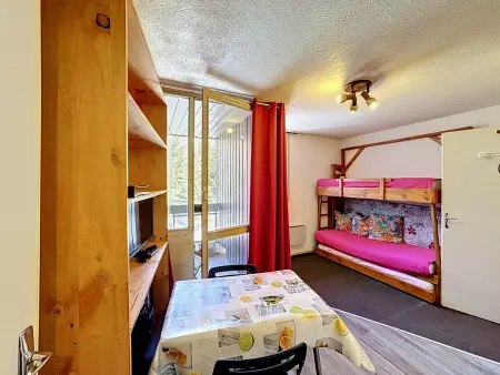 Studio 18 m² avec balcon Est à 200 m des pistes, Les Menuires : photo 6