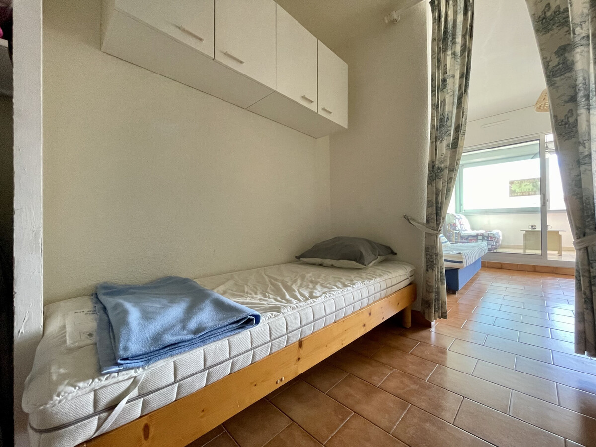 Studio-cabine 19m² avec parking à Sète, 600m plages - Photo 7