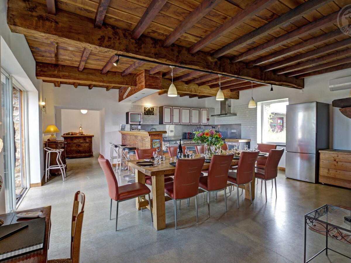 Gîte 10 pers. en campagne avec piscine et spa à Néronde - Photo 4