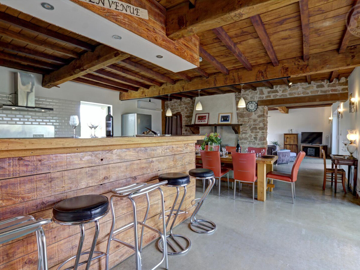 Gîte 10 pers. en campagne avec piscine et spa à Néronde - Photo 9