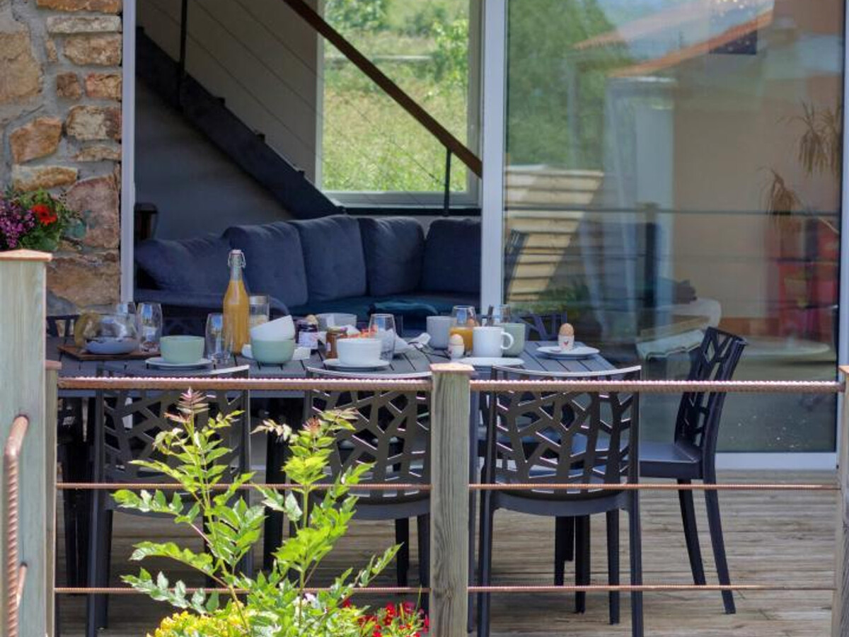 Gîte 10 pers. en campagne avec piscine et spa à Néronde - Photo 14