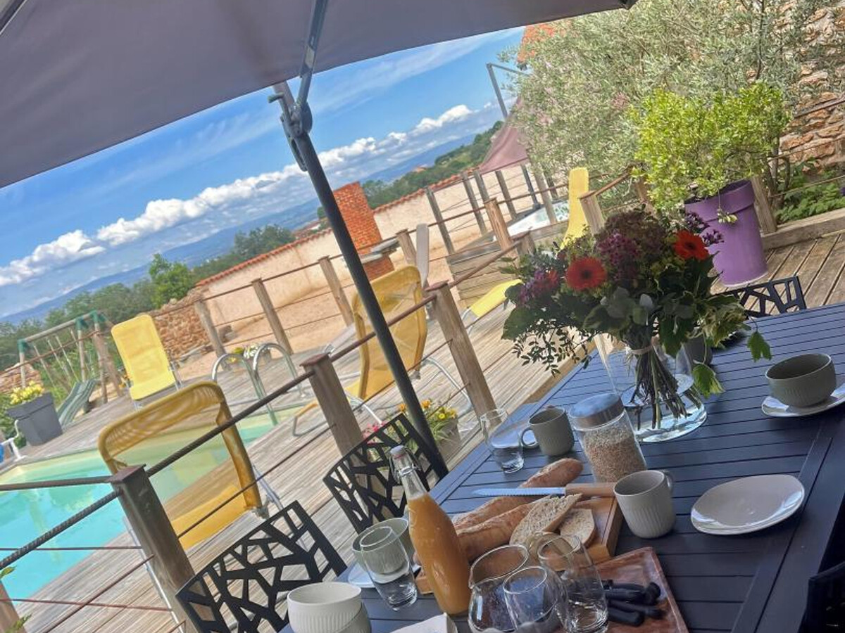 Gîte 10 pers. en campagne avec piscine et spa à Néronde - Photo 15