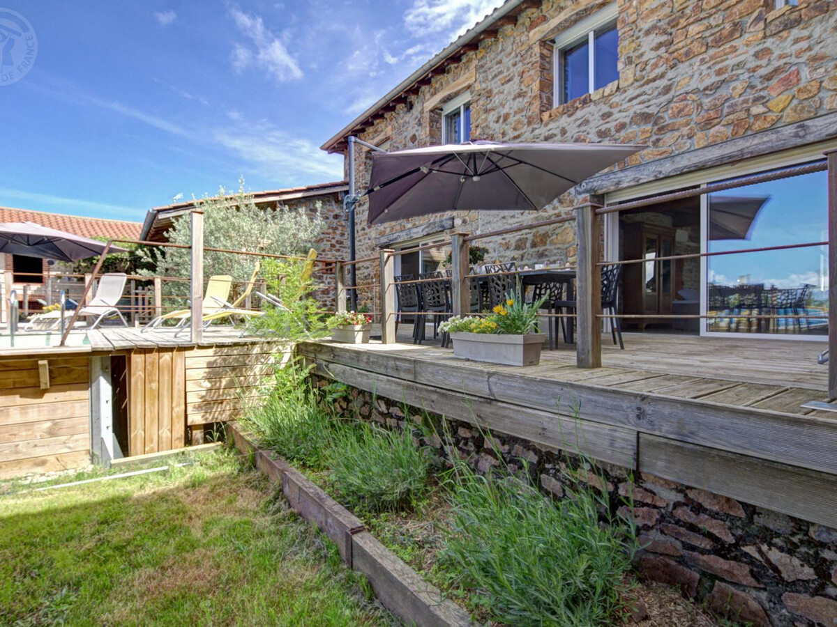Gîte 10 pers. en campagne avec piscine et spa à Néronde - Photo 28
