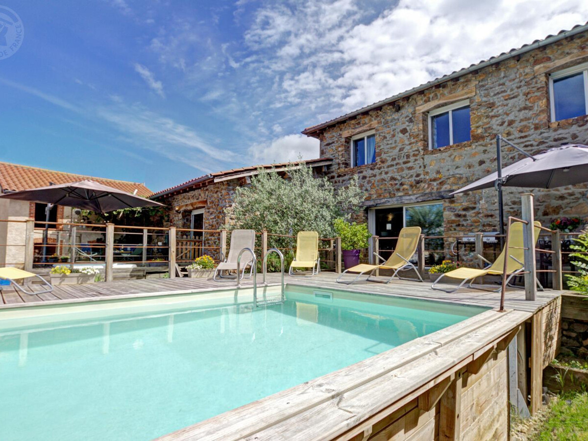 Gîte 10 pers. en campagne avec piscine et spa à Néronde - Photo 31