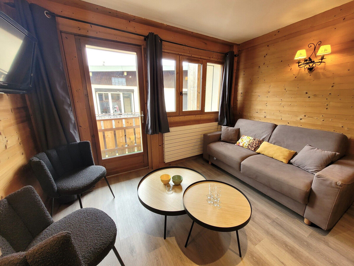 Appartement 6 pers. rénové, centre Les Gets, balcon Est - Photo 3