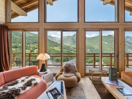 Chalet neuf près des pistes, animaux acceptés, Chalet 12 personnes à Saint Martin de Belleville - Photo 5