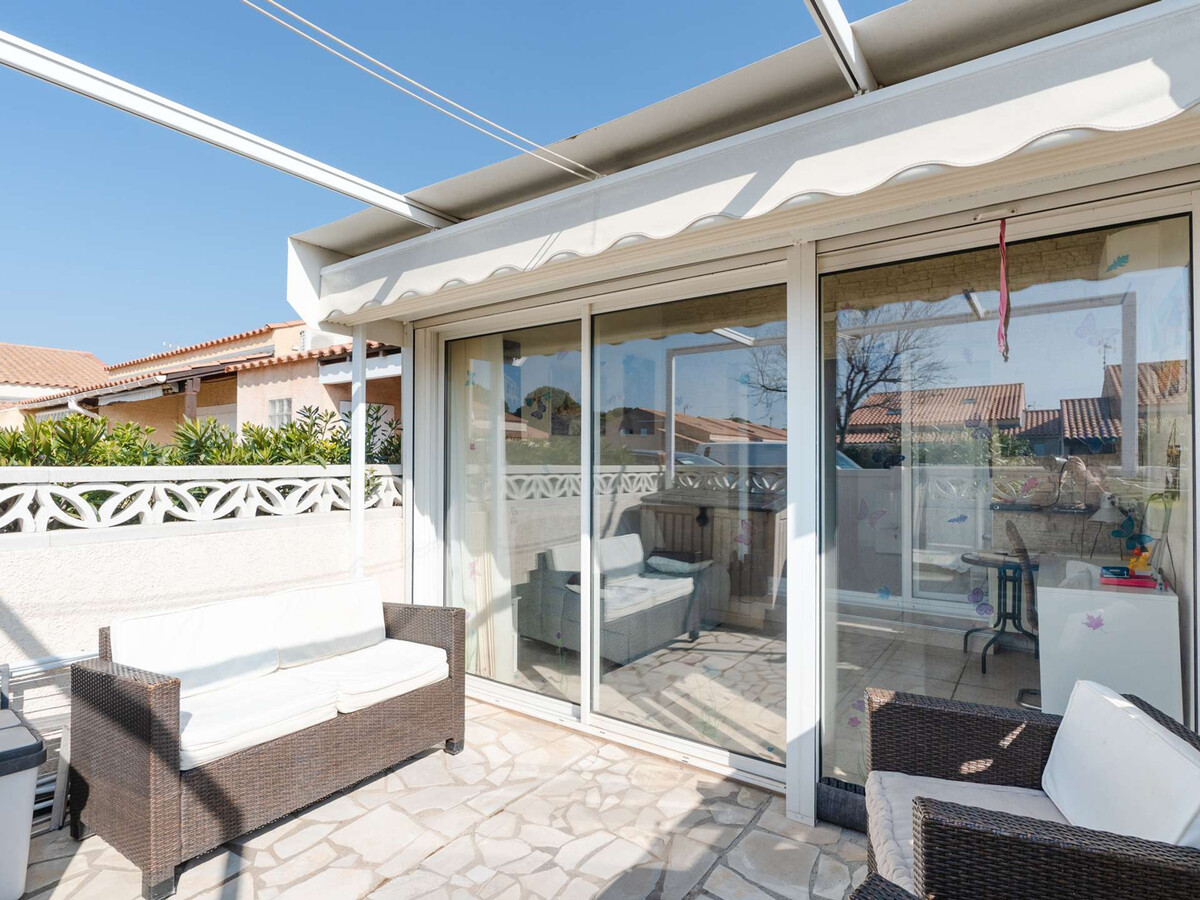 Studio mezzanine climatisé avec piscine à Gruissan - Photo 1