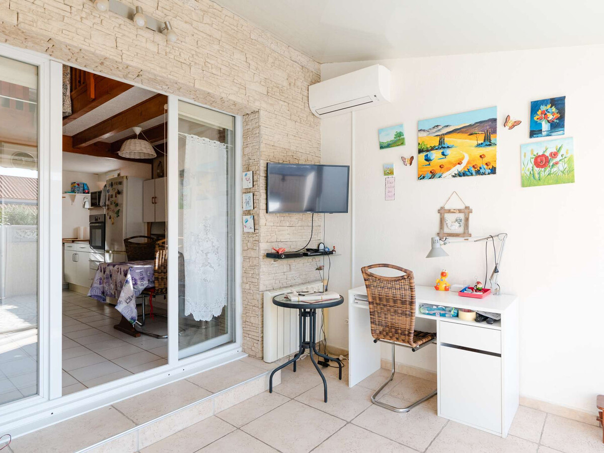Studio mezzanine climatisé avec piscine à Gruissan - Photo 8