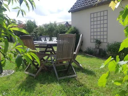 Gîte 4 pers. à Toulon-sur-Allier, poêle à bois et jardin : photo 5