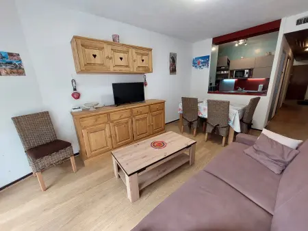 Location appartement à Les Deux Alpes, Studio rénové, 4 pers, proche pistes