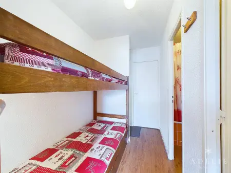 Studio 25 m² montagne, 4 pers, balcon sud, 200 m pistes : photo 7
