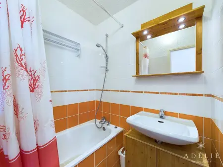 Studio 25 m² montagne, 4 pers, balcon sud, 200 m pistes : photo 8