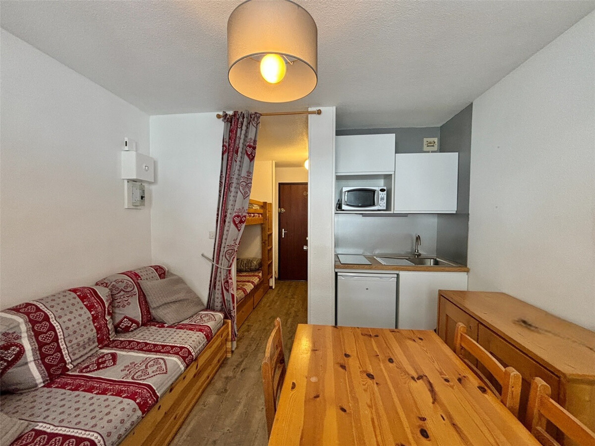 Studio 3 personnes aux Menuires, quartier Fontanettes - Photo 2