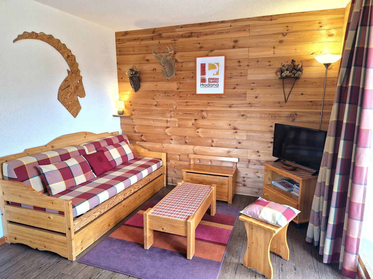 Appartement 3 pièces Valfréjus, balcon vue Vanoise - Photo 2
