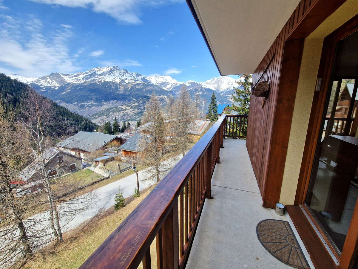 Appartement 3 pièces Valfréjus, balcon vue Vanoise - Photo 3
