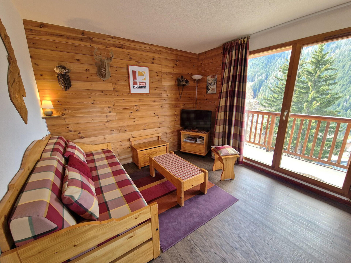 Appartement 3 pièces Valfréjus, balcon vue Vanoise - Photo 7