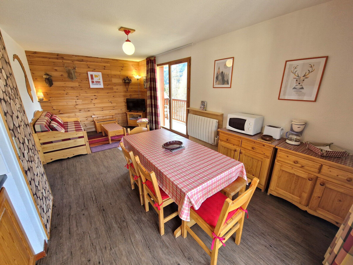 Appartement 3 pièces Valfréjus, balcon vue Vanoise - Photo 11