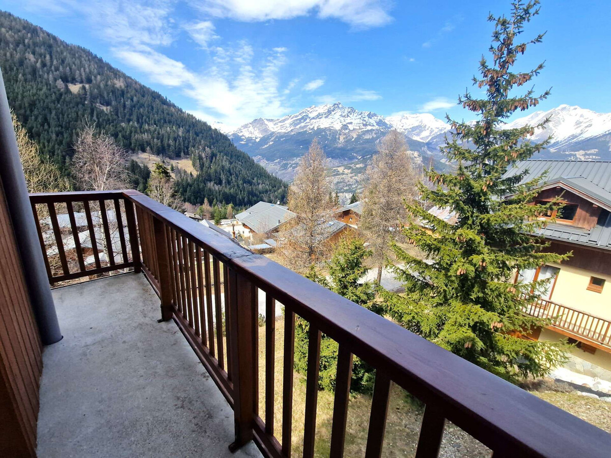 Appartement 3 pièces Valfréjus, balcon vue Vanoise - Photo 12