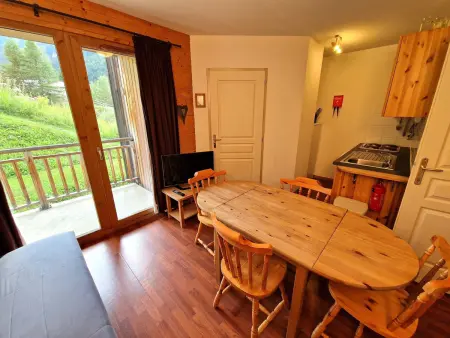 Location appartement à Valfréjus, Appartement 2 pièces + cabine, 6 personnes, bien situé à 30m du télécabine - Rue du Cheval Blanc, Modane