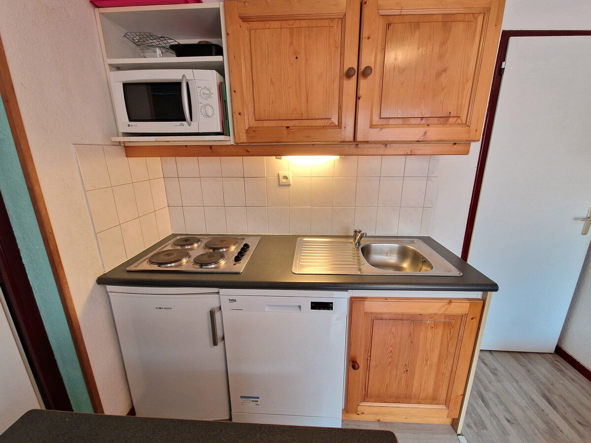 Appartement 42m² 2 pièces + cabine, 8 pers à Valfréjus - Photo 9