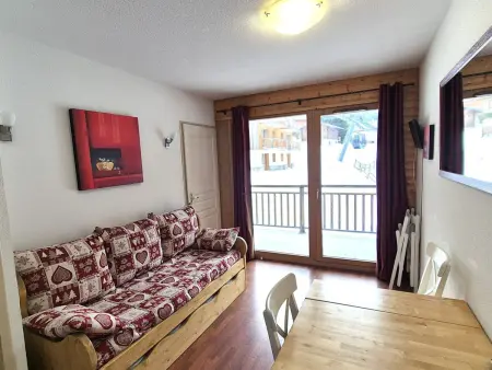 Location appartement à Valfréjus, Appartement 2 pièces pour 4 pers, balcon sud et près télécabine