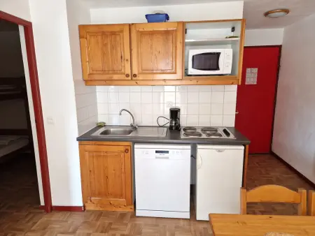 Charmant 3 pièces pour 6 pers. avec balcon, proche télésiège et centre, Modane - Photo 5