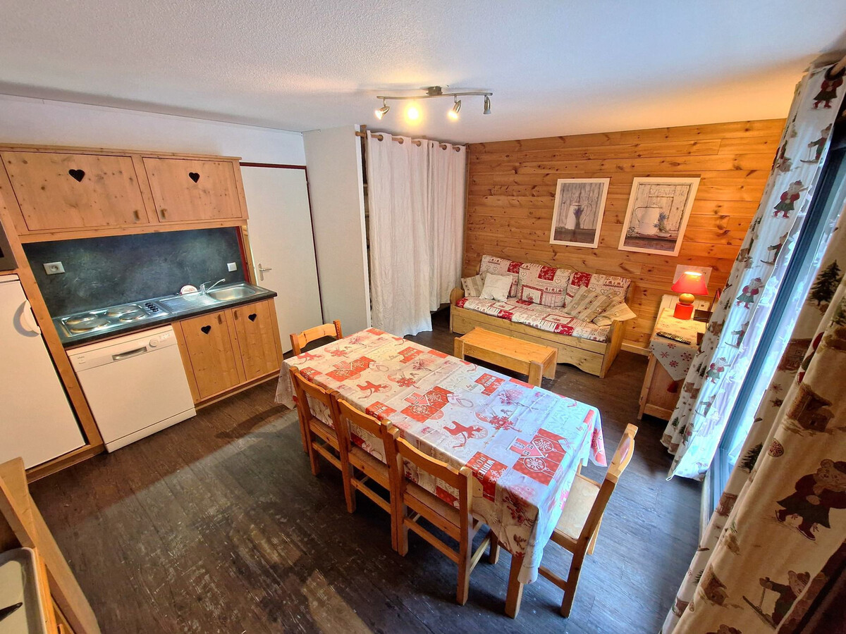 Appart 2P+Cabine 8 pers, cœur station Valfréjus - Photo 1