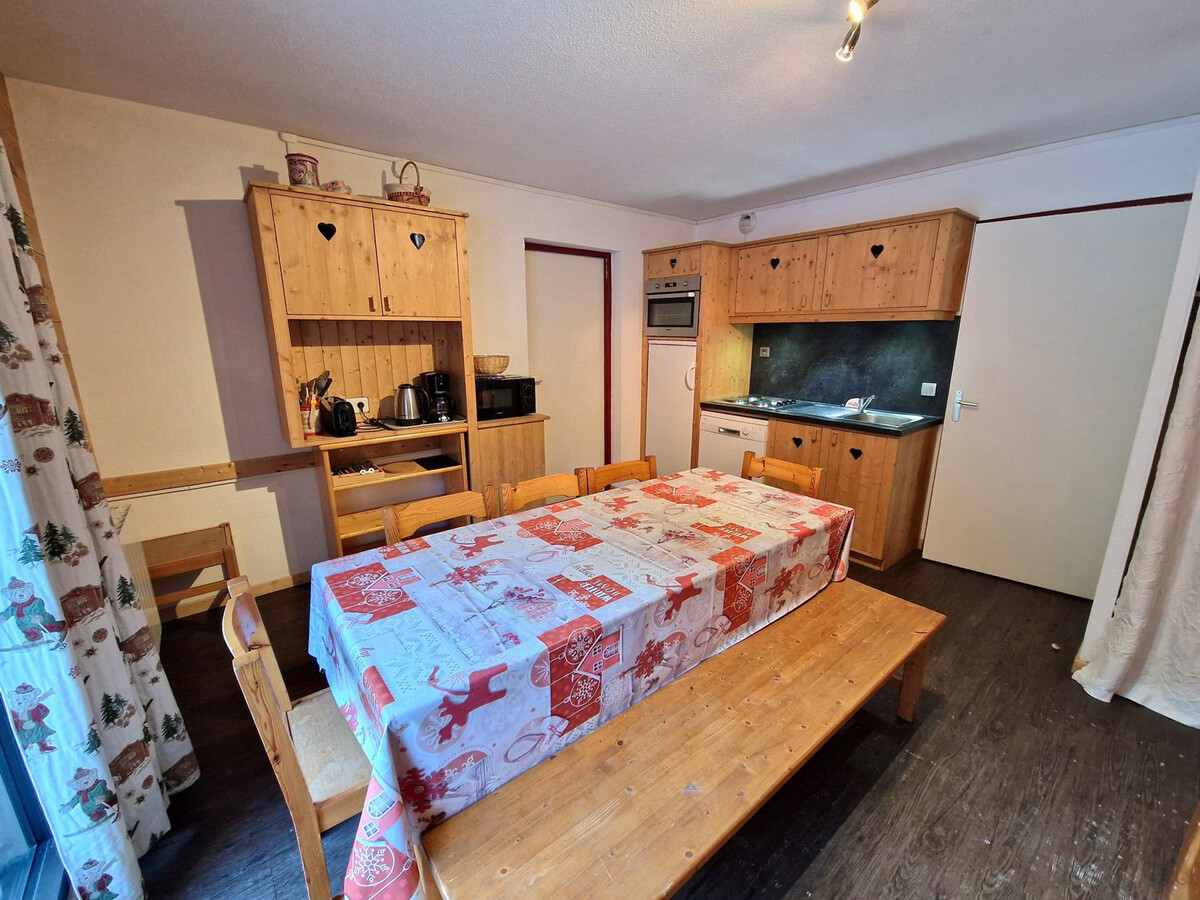 Appart 2P+Cabine 8 pers, cœur station Valfréjus - Photo 13
