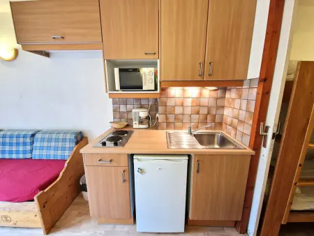 Charmant studio pour 2-3 pers avec balcon à Valfréjus - Photo 1