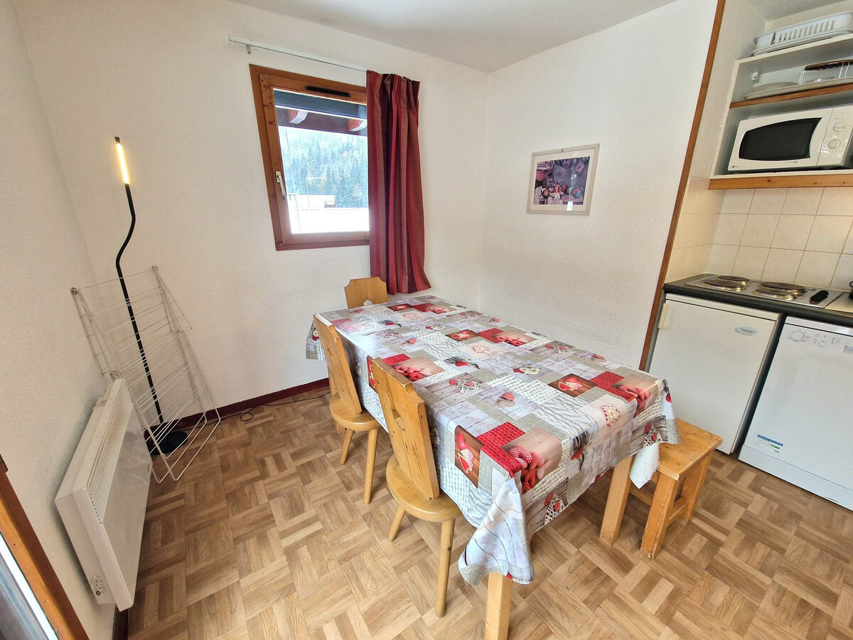 Appartement 2 pièces Valfréjus, 6 pers, balcon vue station - Photo 8