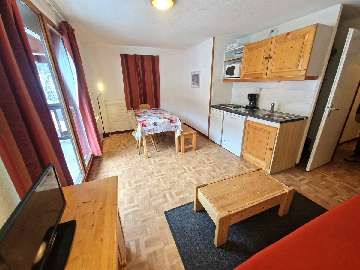 Appartement 2 pièces Valfréjus, 6 pers, balcon vue station - Photo 14