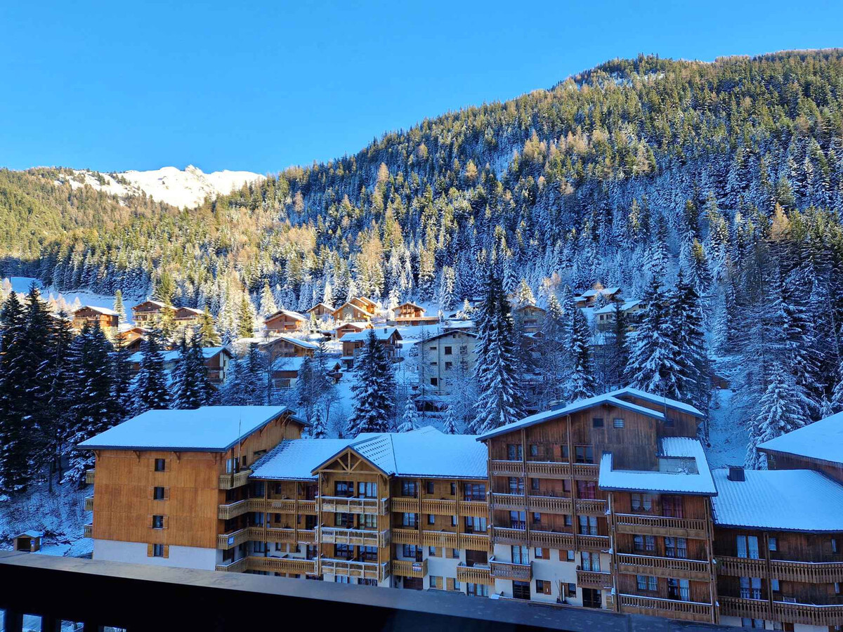 Appartement 2 pièces Valfréjus, 6 pers, balcon vue station - Photo 16