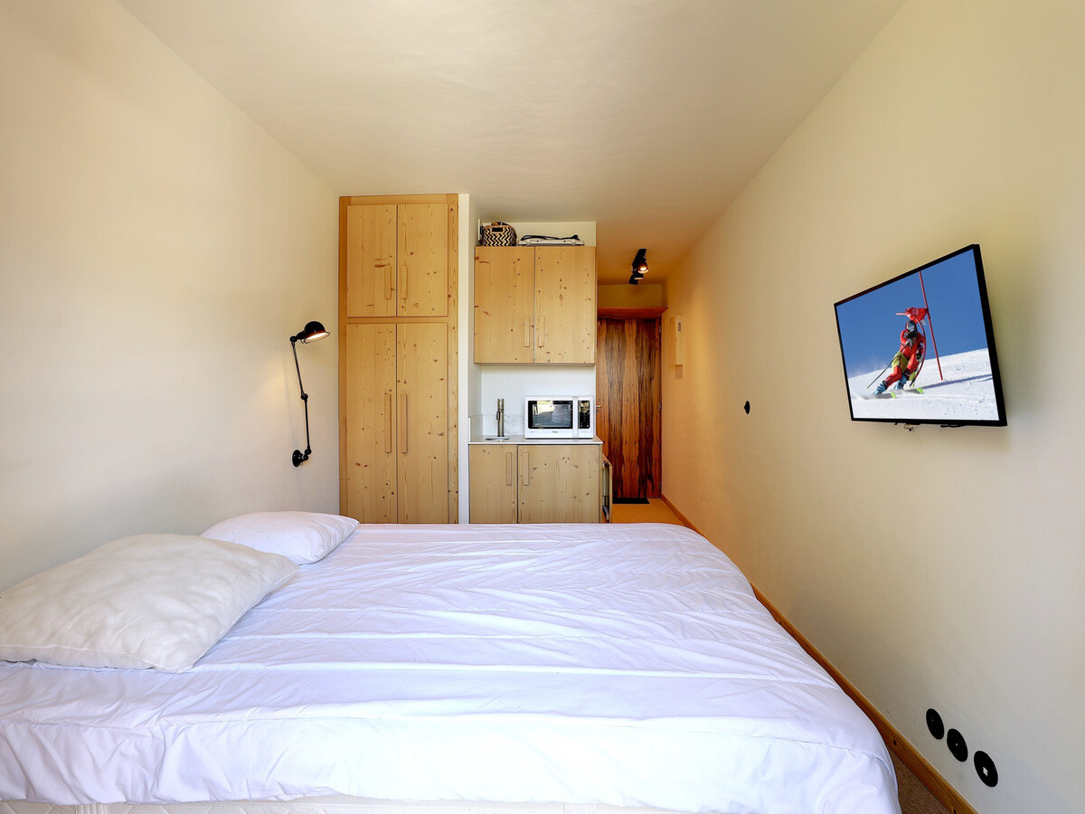Studio 15m² Courchevel 1850, parking et vue piste - Photo 1
