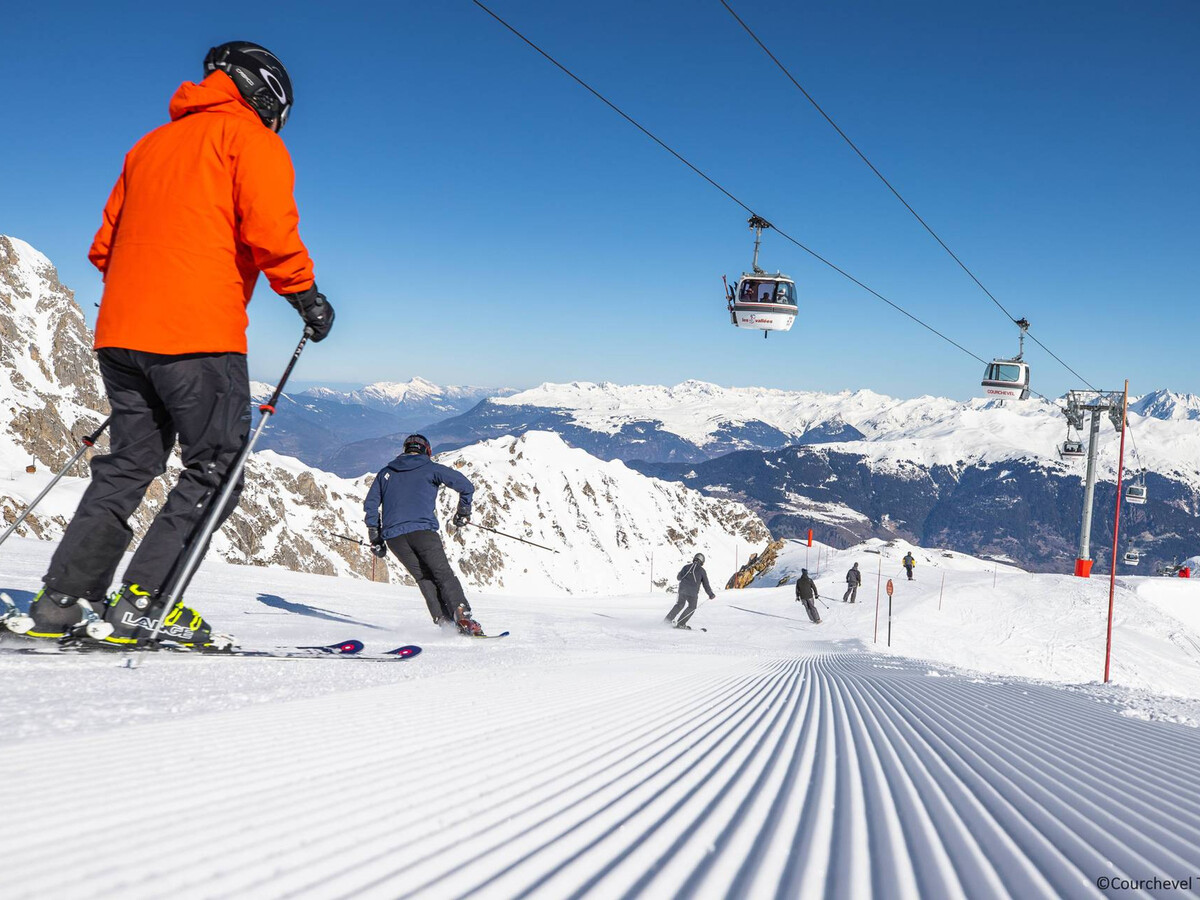 Studio 15m² Courchevel 1850, parking et vue piste - Photo 3
