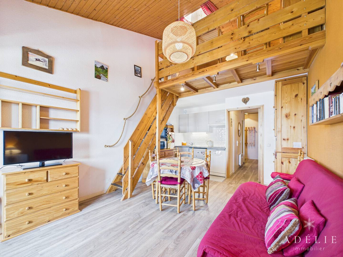 Studio Mezzanine 44 m² à 100 m des Pistes, Balcon Sud - Photo 1