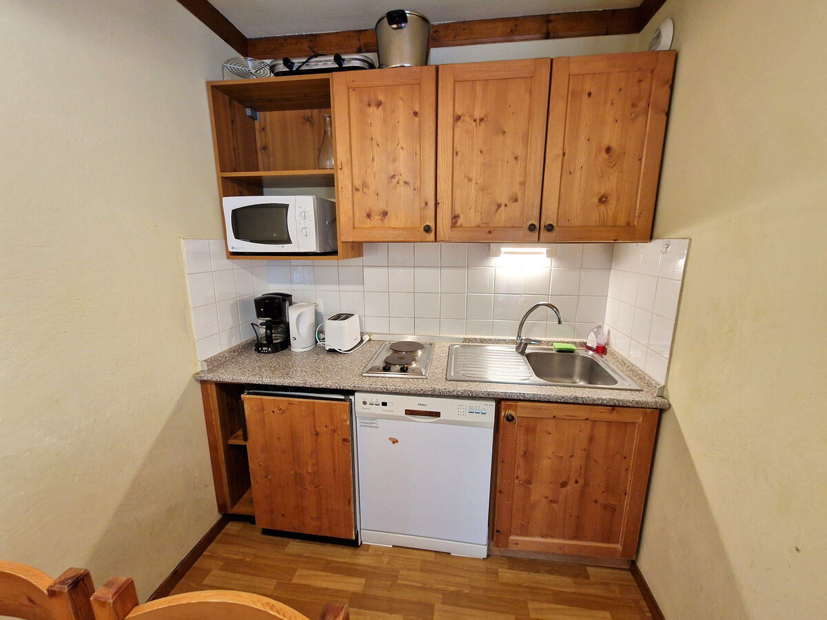 Appart 2 pièces 4 pers, 30m télécabine Valfréjus - Photo 8