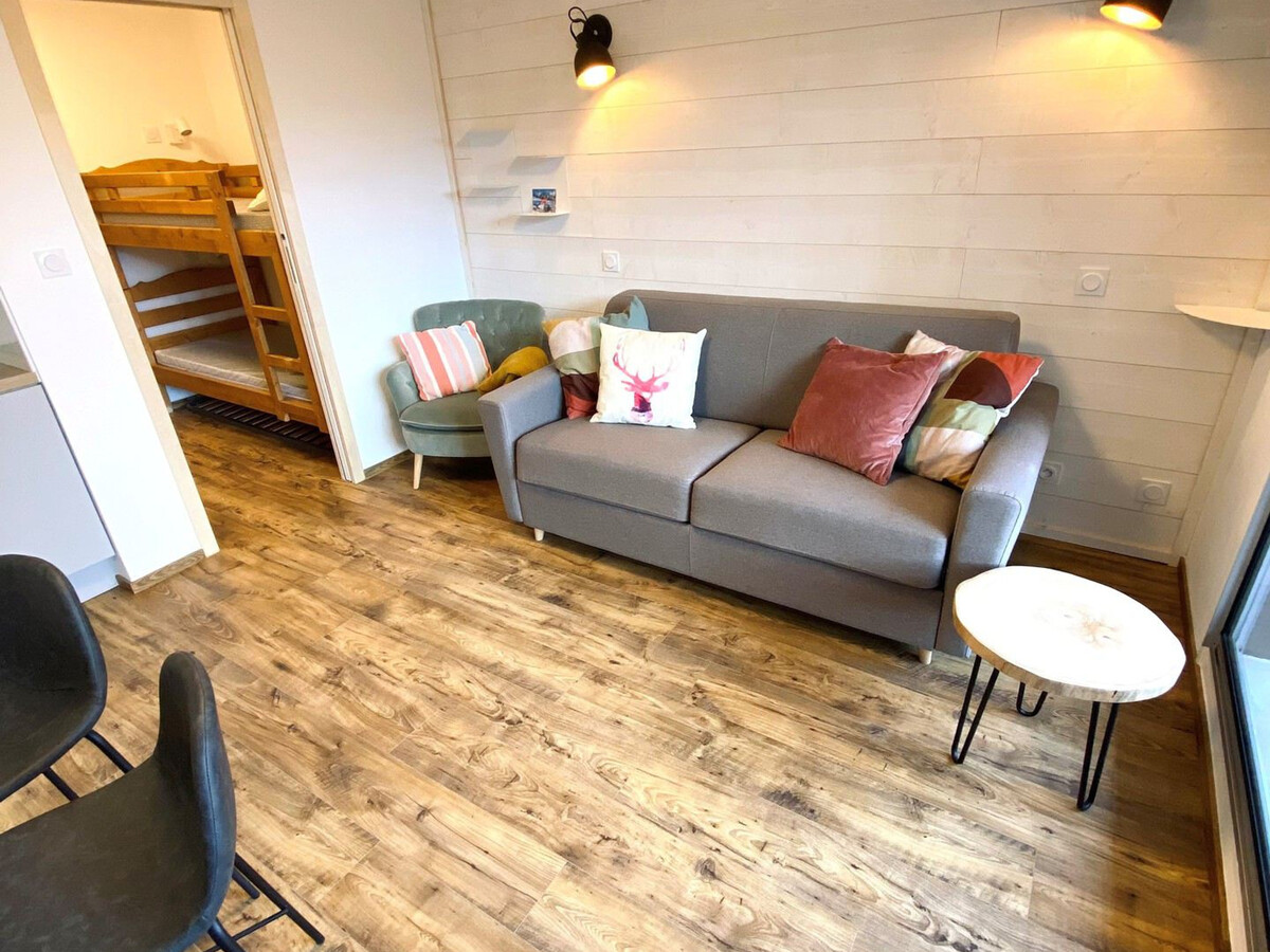 Studio 25m² rénové aux Deux Alpes, balcon sud - Photo 3