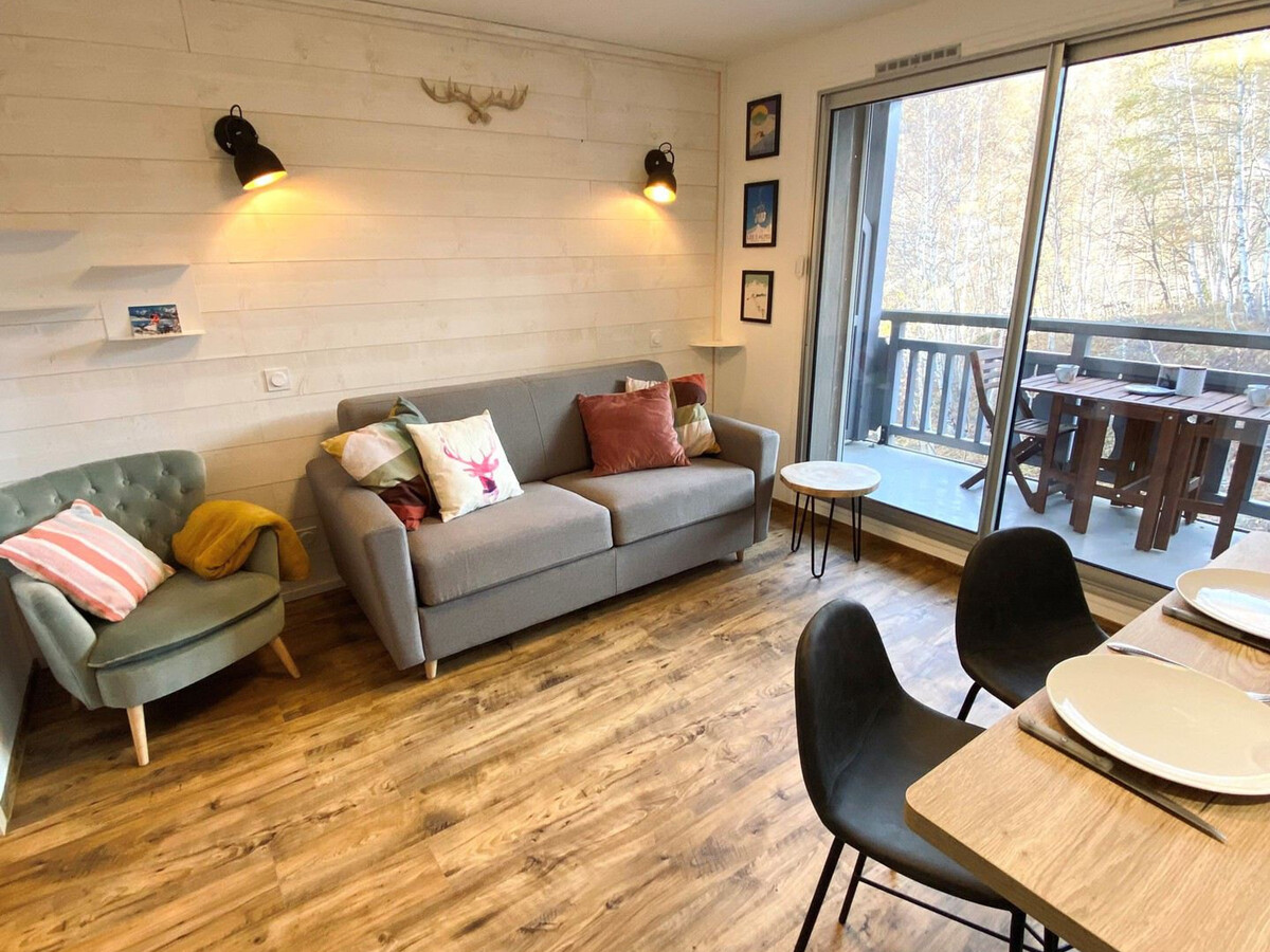 Studio 25m² rénové aux Deux Alpes, balcon sud - Photo 4